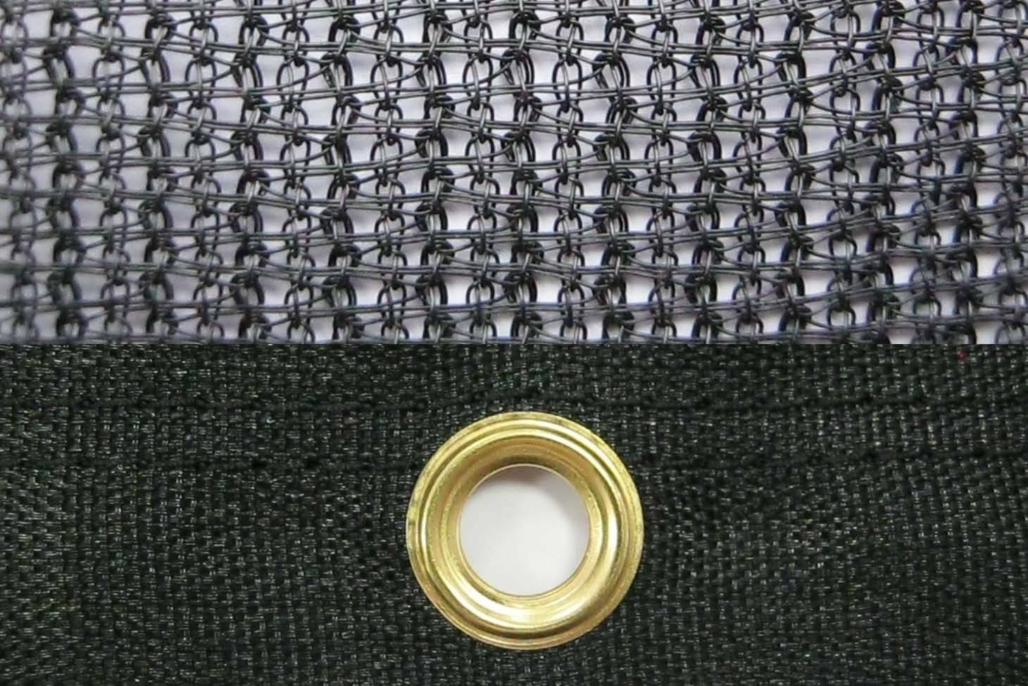 Filet de Benne Fini 200g/m² - Sans sandow Noir 3.5m x 5m