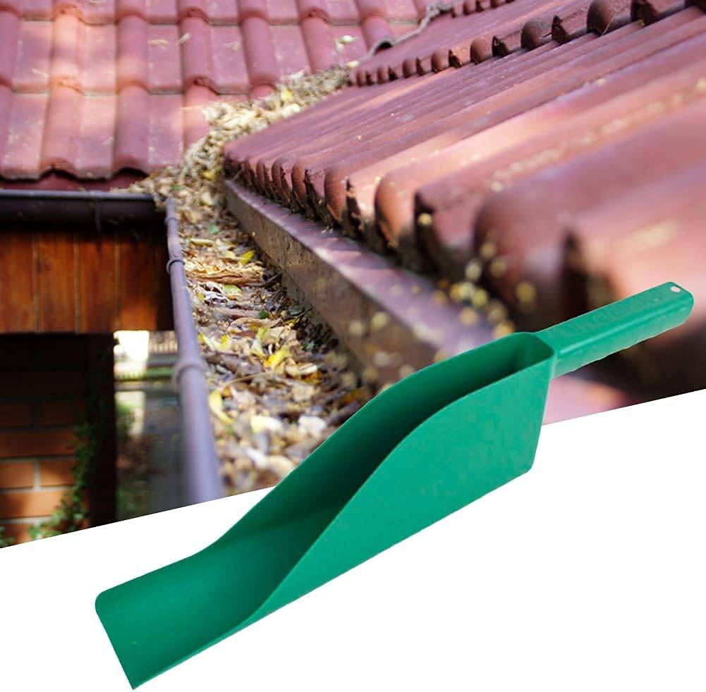 IntiMeg - Outil de Nettoyage de Gouttières de Toit 2 Pièces 43 × 10 × 8 cm Vert- IntiMeg - Image 5