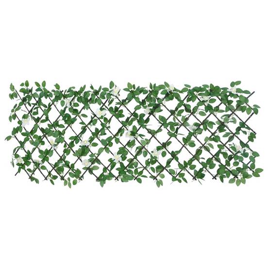 Treillis de lierre artificiel PVC bois vert 186 x 30 cm, Poids :3.82kg - PANGIVO - Image 4
