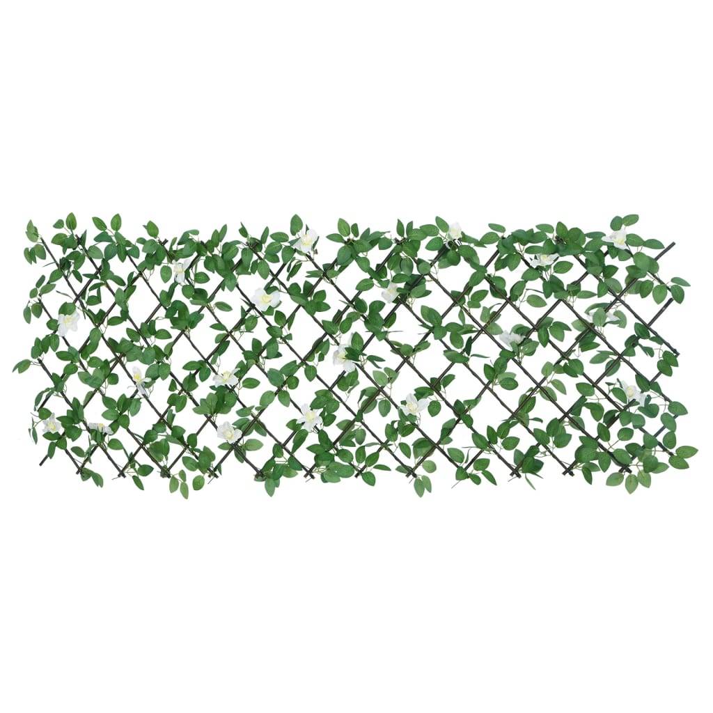 Treillis de lierre artificiel PVC bois vert 186 x 30 cm, Poids :3.82kg - PANGIVO - Image 4