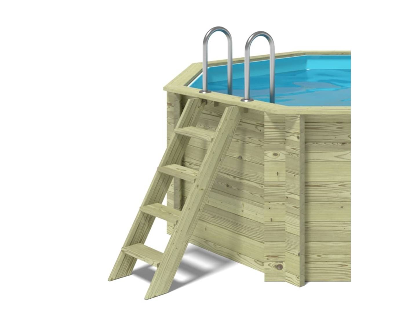 Altanka - Piscine en bois Coral 3.25x3.25 - H.1.18 m autoportante - BAS7301OSP+SZA - Image 8