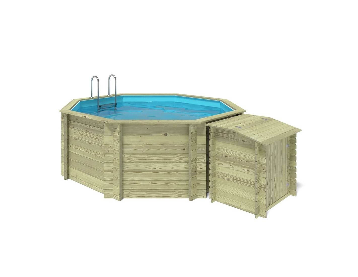 Altanka - Piscine en bois Coral 3.25x3.25 - H.1.18 m autoportante - BAS7301OSP+SZA - Image 3