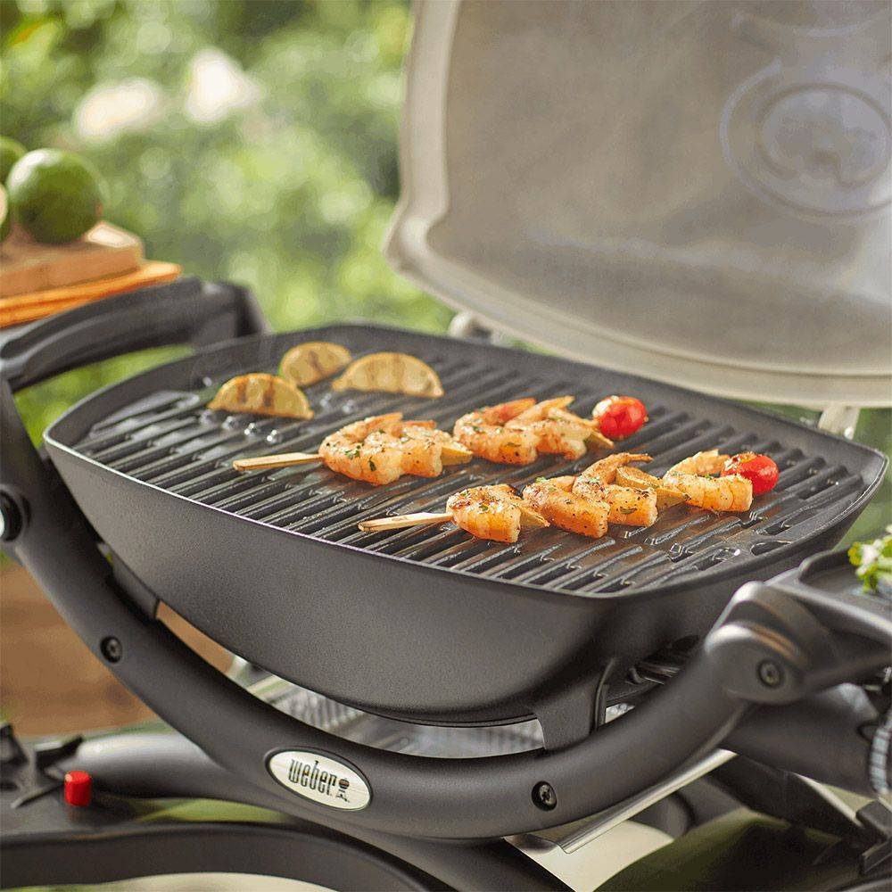 Weber - 2 grilles en fonte émaillée pour barbecue Q 100/1000 - Image 2