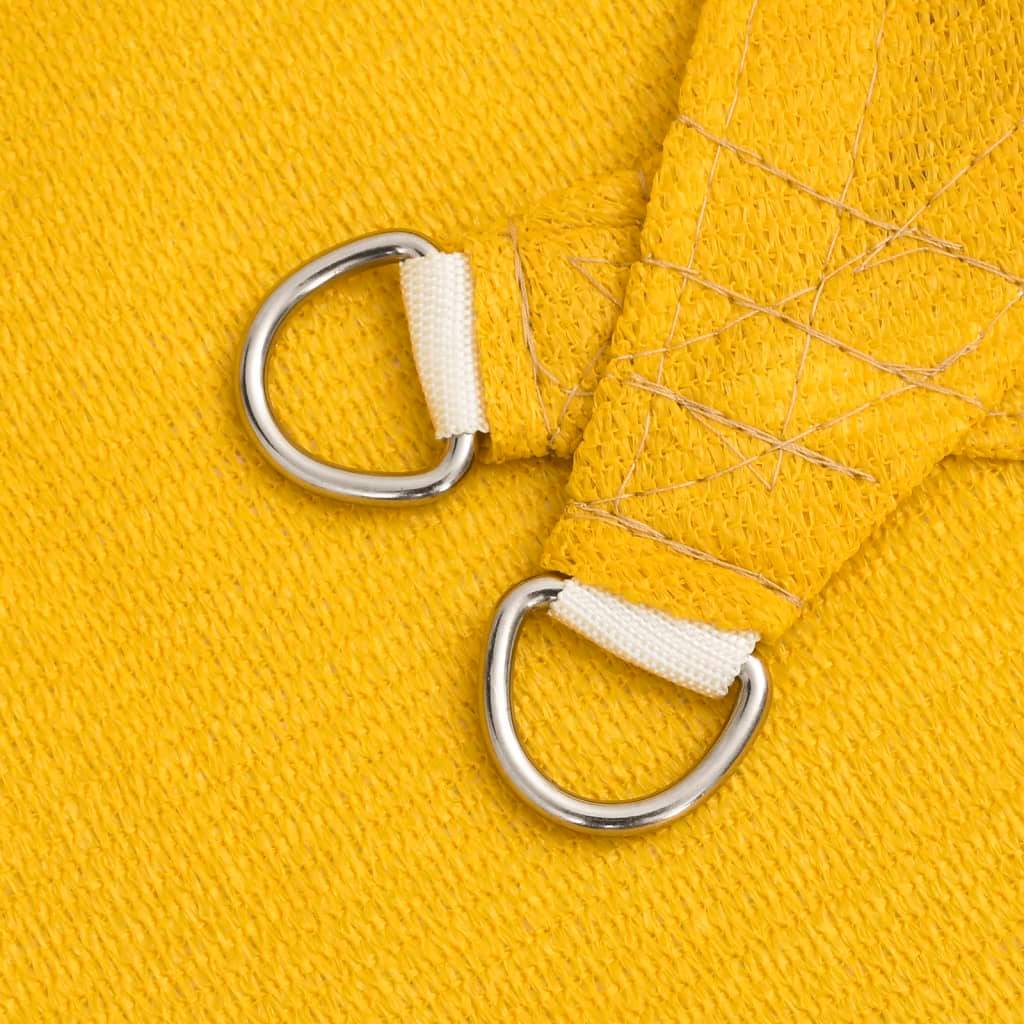 Voile d'ombrage PEHD Jaune 4 x 5 x 0 cm - PANGIVO - Image 5
