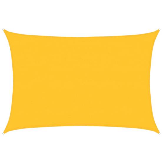 Voile d'ombrage PEHD Jaune 4 x 5 x 0 cm - PANGIVO - Image 1