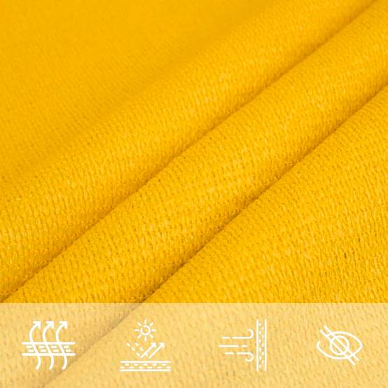 Voile d'ombrage PEHD Jaune 4 x 5 x 0 cm - PANGIVO - Image 7