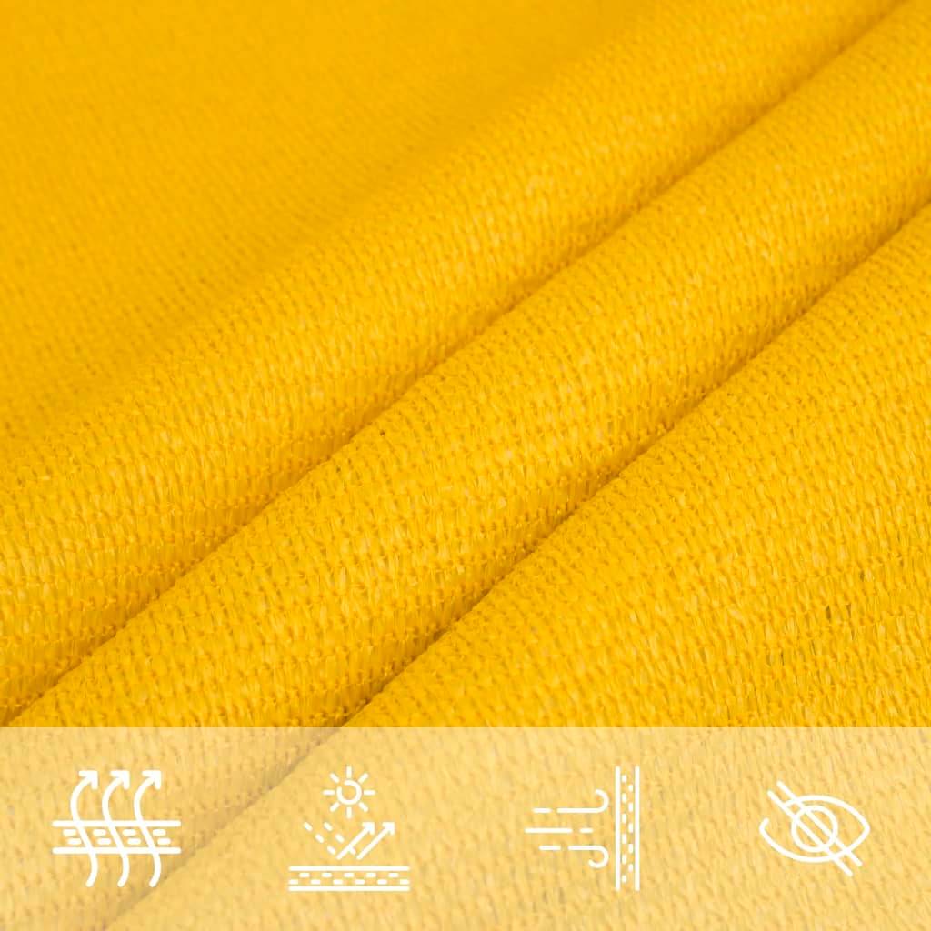 Voile d'ombrage PEHD Jaune 4 x 5 x 0 cm - PANGIVO - Image 7