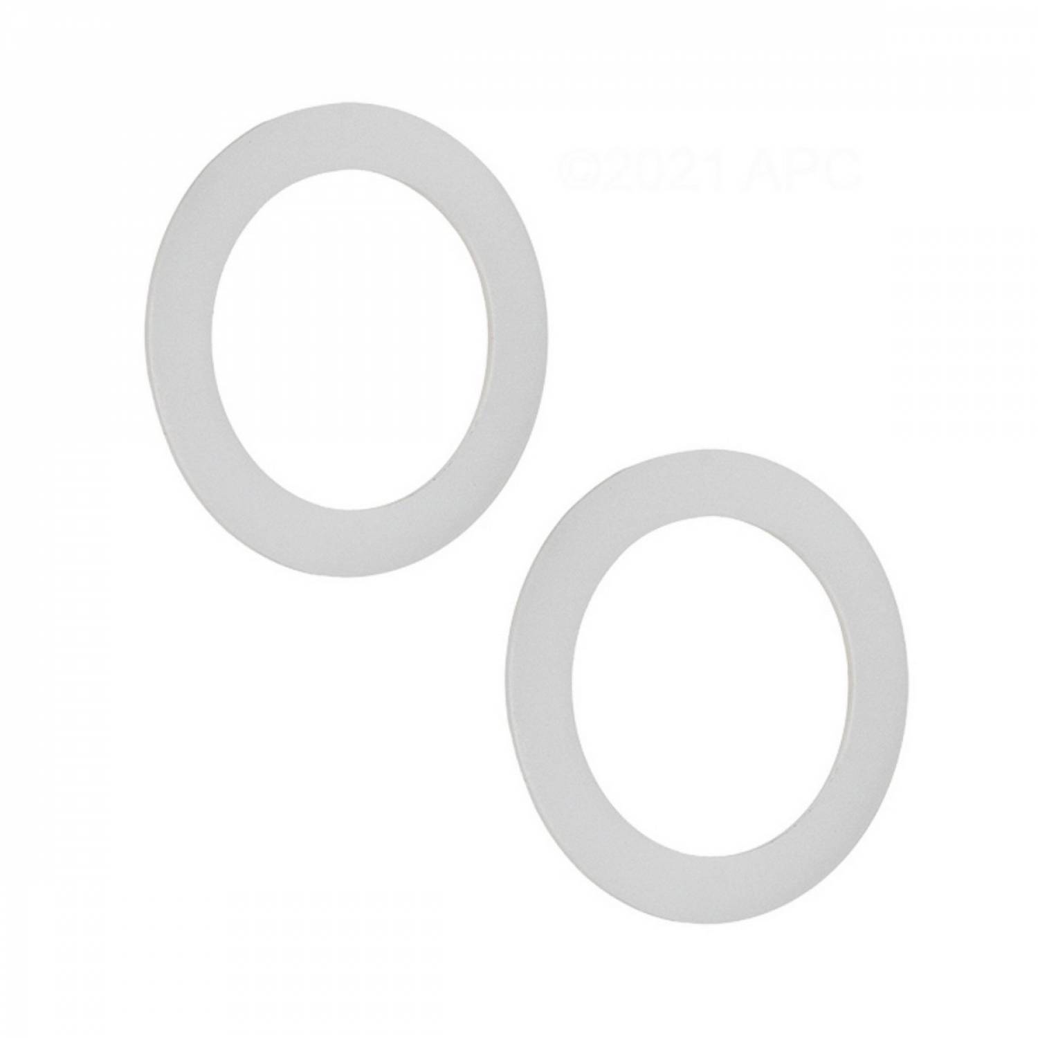 Lot de 2 rondelles papillon pour filtre à cartouche de piscine - Blanc - CX900WPAK2 - Hayward