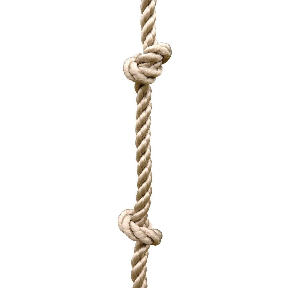 Trigano Jardin - Portique bois poutre métal Techwood Premium Piko 2,30 m – 3 enfants avec corde à nœuds - Image 6
