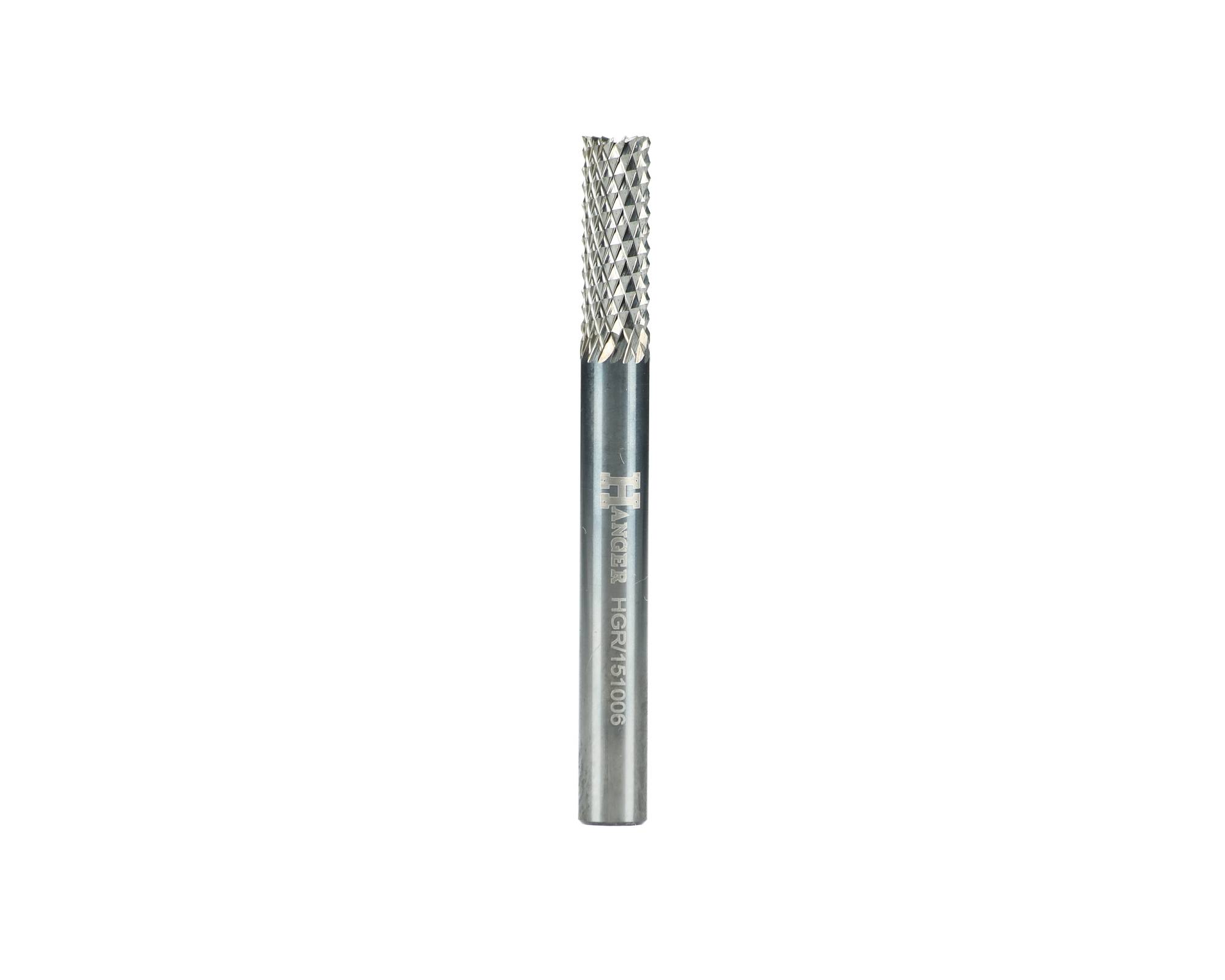 Fraise carbure cylindrique coupe en bout 12 x 25mm longueur 65mm - HANGER - 151012 - Image 3