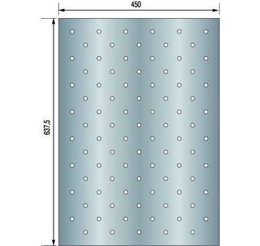 Gabarit de perçage DINAC pour plots podotactiles Dinaclou - 1022540 - Image 2
