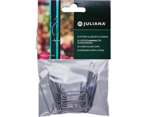 Juliana - Larges clips de fixation, lot de 15 - Image 2