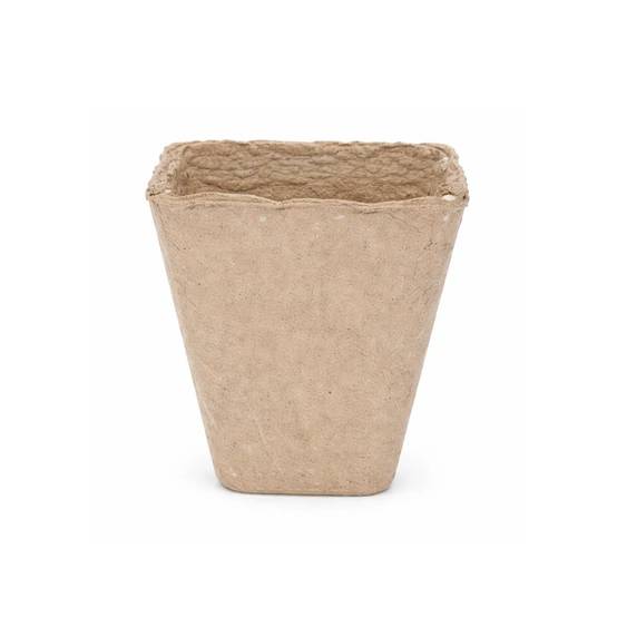 24 Pots Biodégradables Carrés 8 cm pour Semis - Image 4