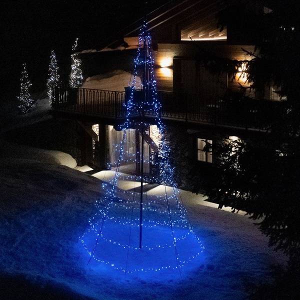 Sapin connecté IP44 6m 1000 LEDS RGBW TWINKLY LIGHT TREE - Image 3