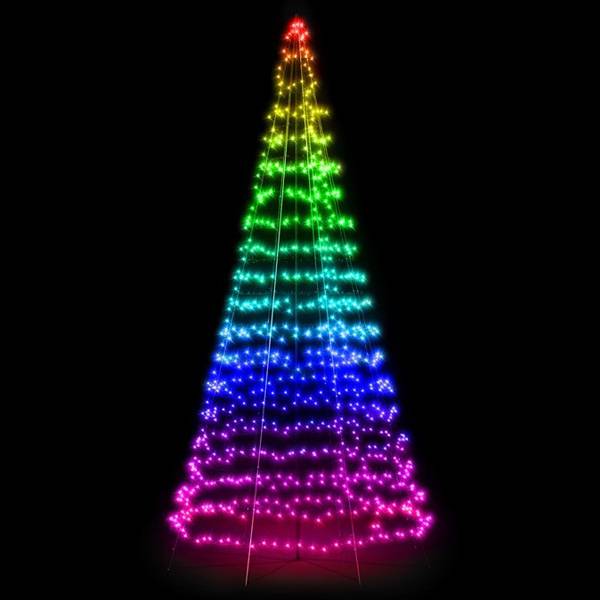 Sapin connecté IP44 6m 1000 LEDS RGBW TWINKLY LIGHT TREE - Image 2