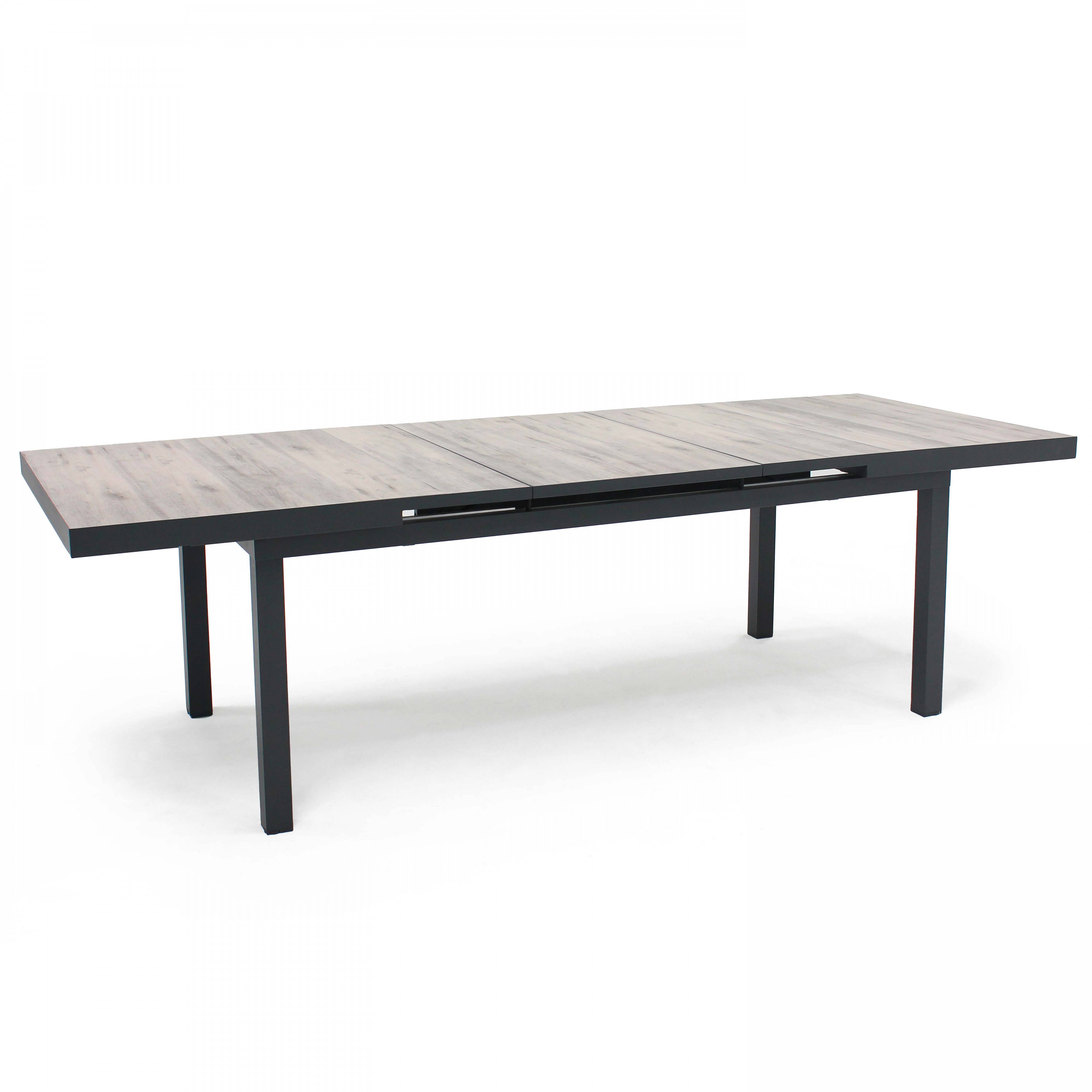 Oviala - Table extensible en aluminium et céramique 8 à 12 places Tivoli - Oviala - Image 1