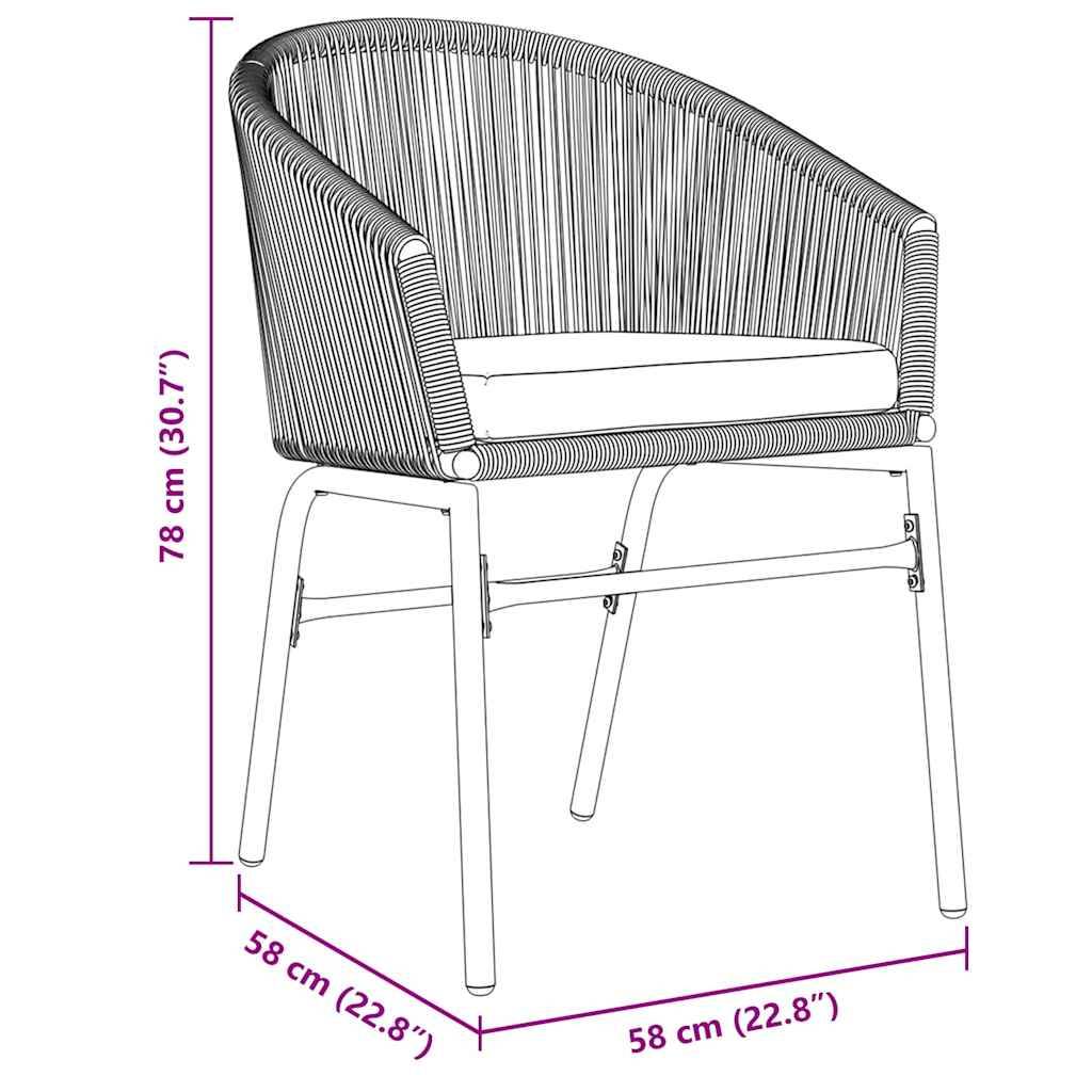 ComfortXL - Salon de Jardin 4 Places en Poly Rotin avec Coussins Déperlants Marron – ComfortXL Outdoor Living - Image 8