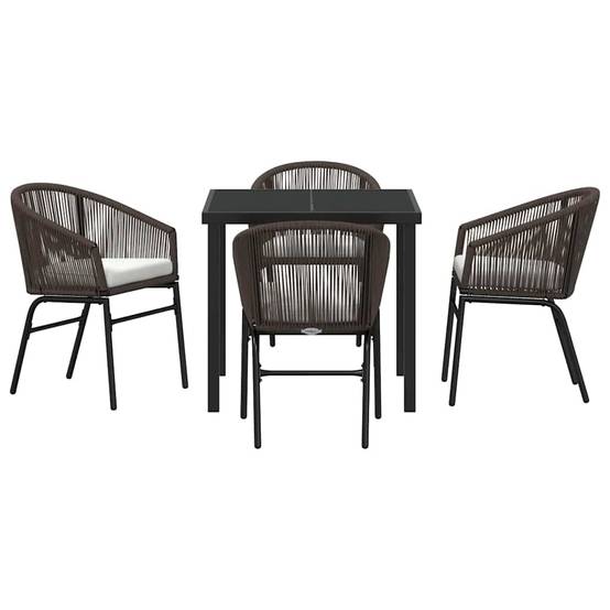 ComfortXL - Salon de Jardin 4 Places en Poly Rotin avec Coussins Déperlants Marron – ComfortXL Outdoor Living - Image 7
