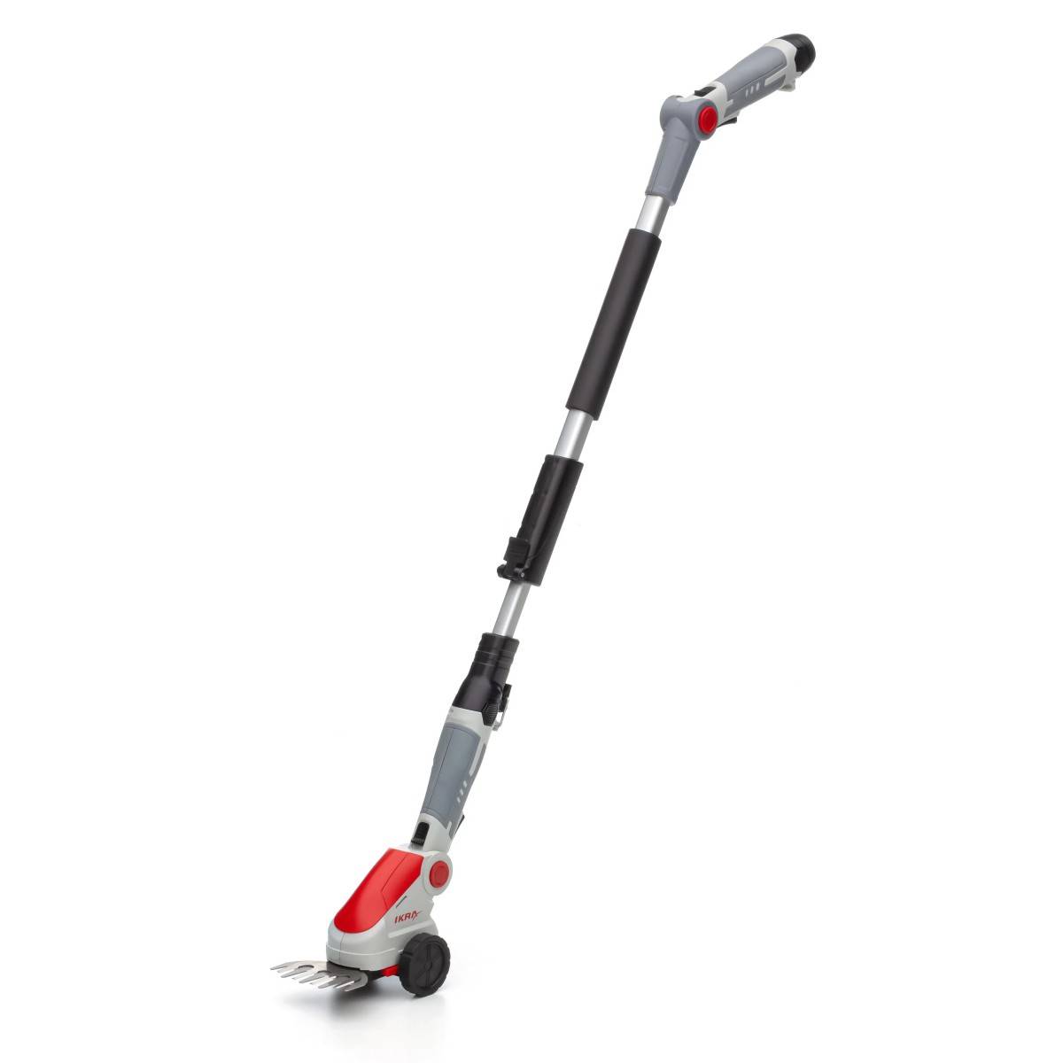 Cisaille à gazon et Taille buisson Télescopique sans fil à batterie 12V Inclus 2 lames 10cm et 20cm Chargeur 12V IKRA - Image 4
