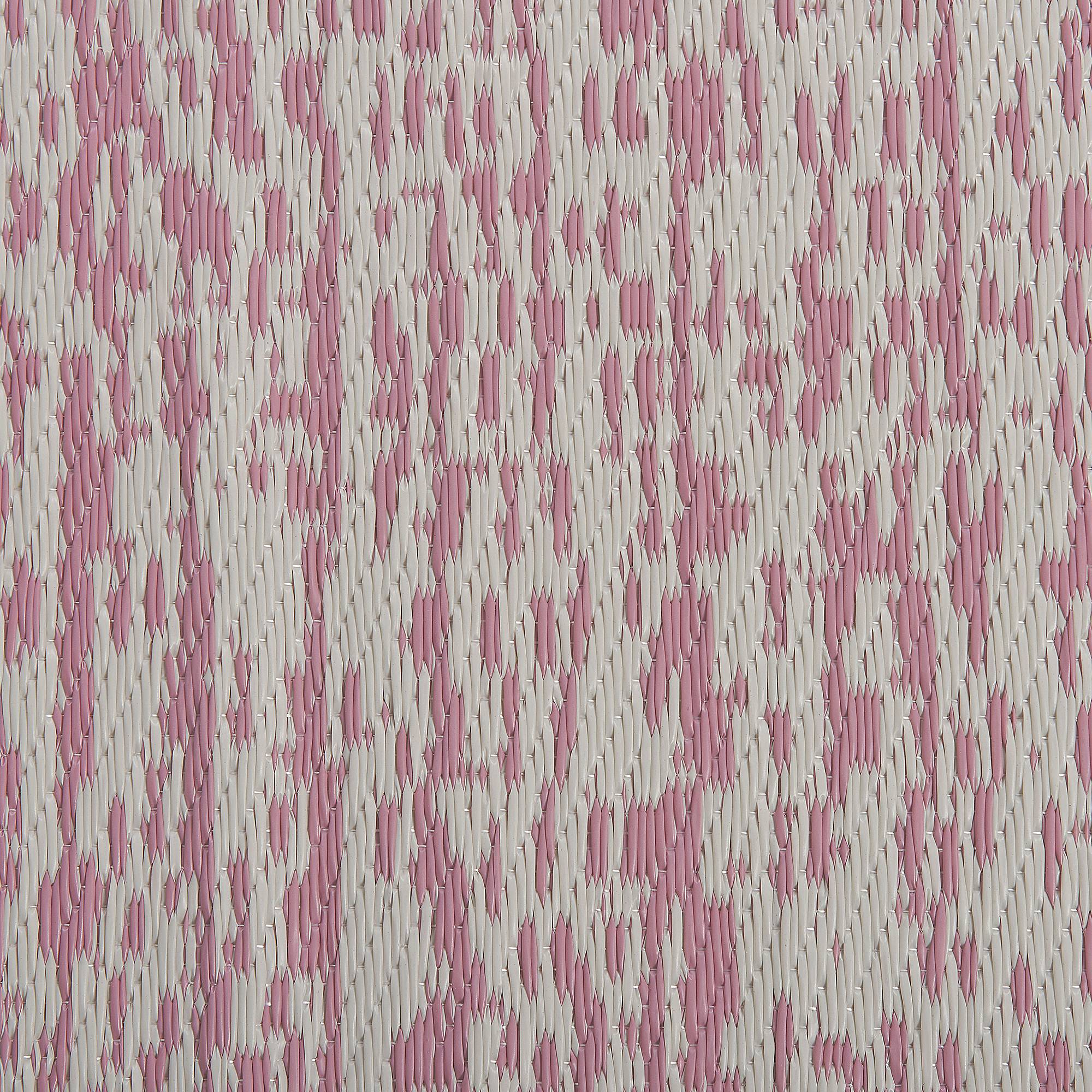 Beliani - Tapis d'extérieur Polypropylène Rose BALLARI - Beliani - Image 4