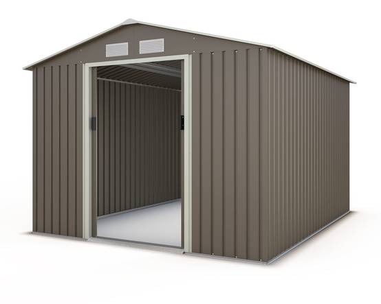 Abri de jardin métal 7,30 m2 + kit d'ancrage - Image 2