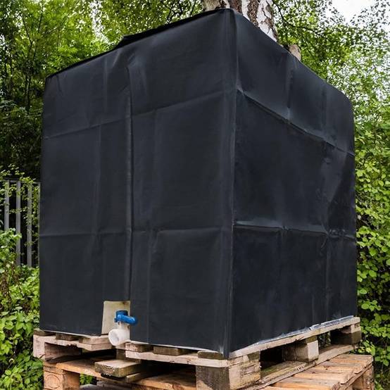 IntiMeg - Raccord et autre accessoire pour cuve de récupération d'eau(le noir) Bâche de réservoir d'eau, Bâche Couverture Réservoir IBC pour Cuve 1000L IntiMeg - Image 5