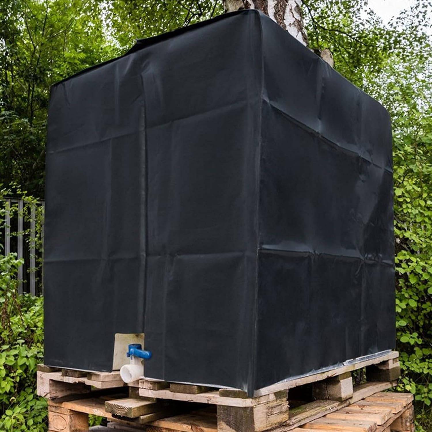 IntiMeg - Raccord et autre accessoire pour cuve de récupération d'eau(le noir) Bâche de réservoir d'eau, Bâche Couverture Réservoir IBC pour Cuve 1000L IntiMeg - Image 5