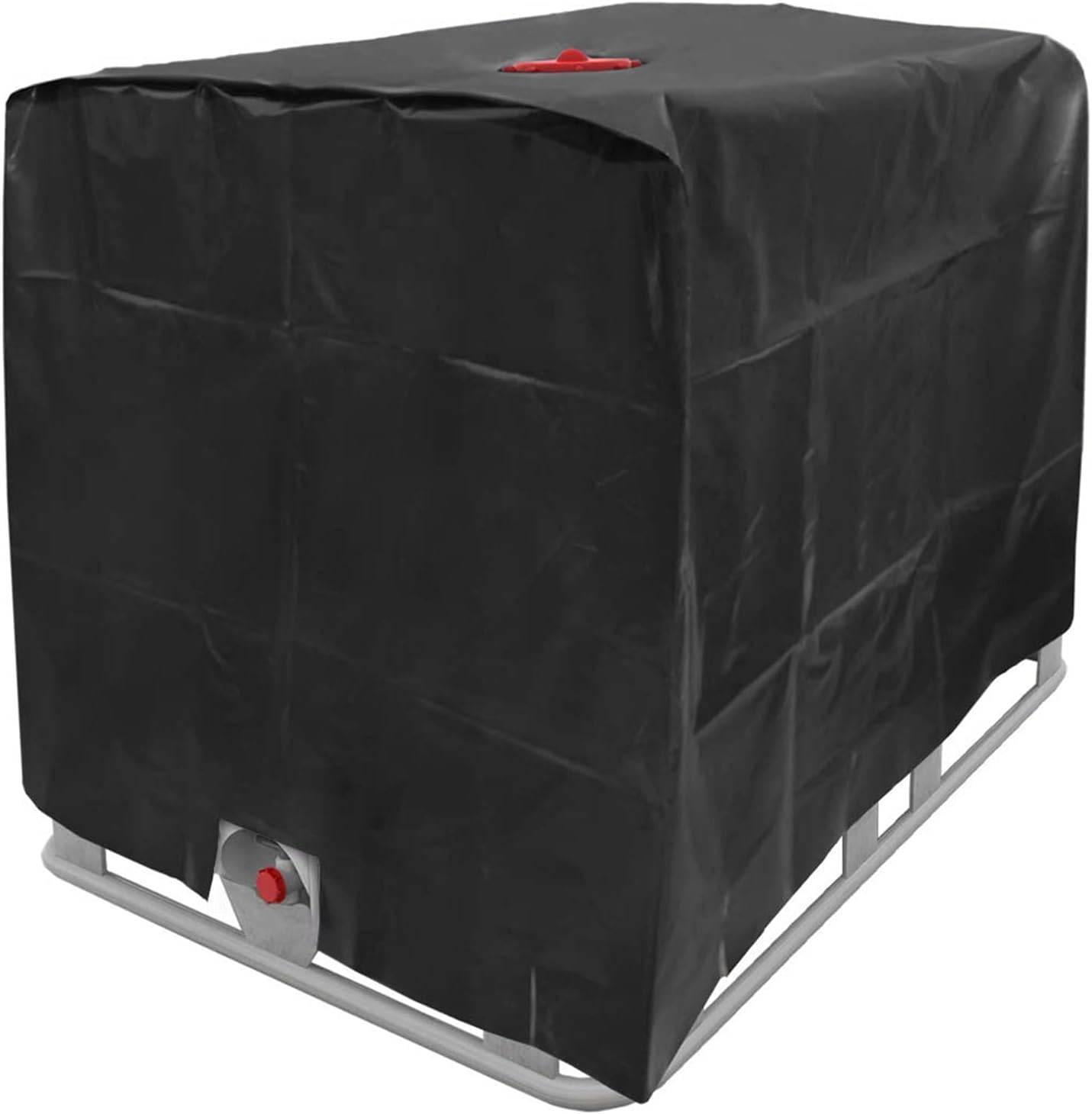 IntiMeg - Raccord et autre accessoire pour cuve de récupération d'eau(le noir) Bâche de réservoir d'eau, Bâche Couverture Réservoir IBC pour Cuve 1000L IntiMeg - Image 1