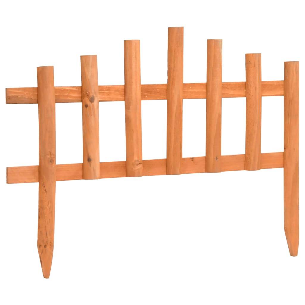 Maison Chic - Bordure de jardin - Limite de jardin - Parterre 10 pcs Bois de sapin 4,4 m-JU300 - Image 3