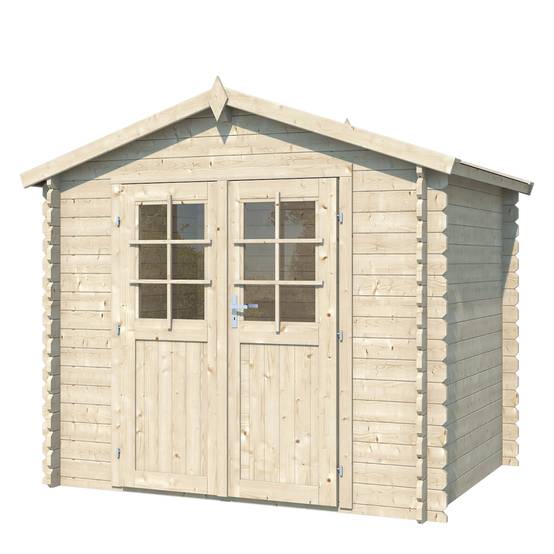 Eden Partenaire Jardin - Abri de jardin en bois deux pans de 5.04m² - Image 2