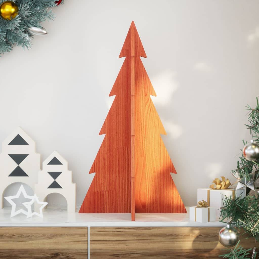 Maison Chic - Sapin de Noël | Arbre de Noël en bois pour décoration 80 cm bois de pin massif Maison Chic - Image 2