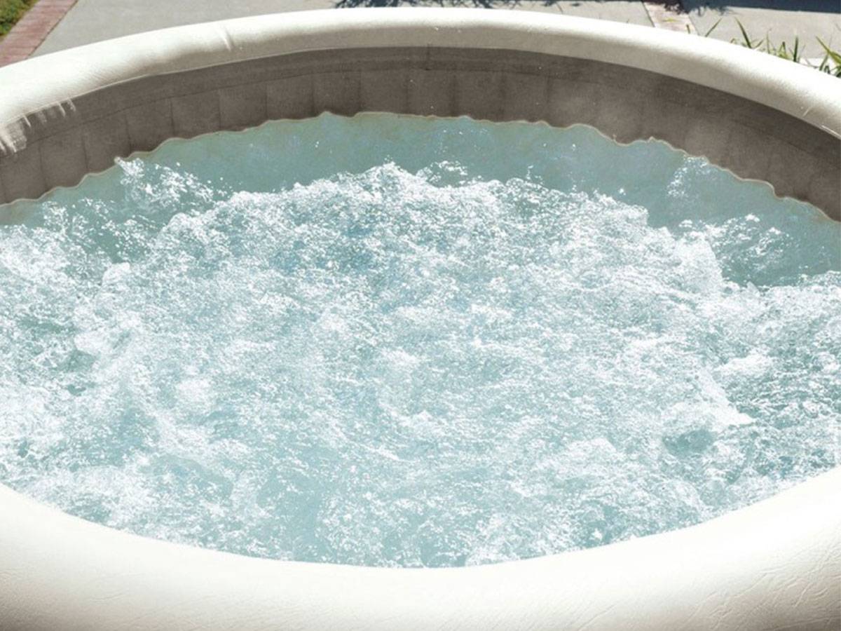 Spa gonflable PureSpa Blue One rond Bulles 2/4 places - Intex - Image 2
