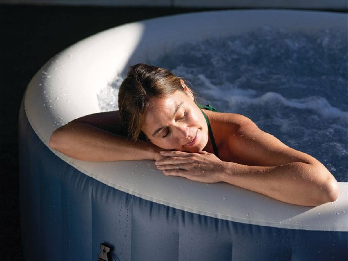 Spa gonflable PureSpa Blue One rond Bulles 2/4 places - Intex - Image 8