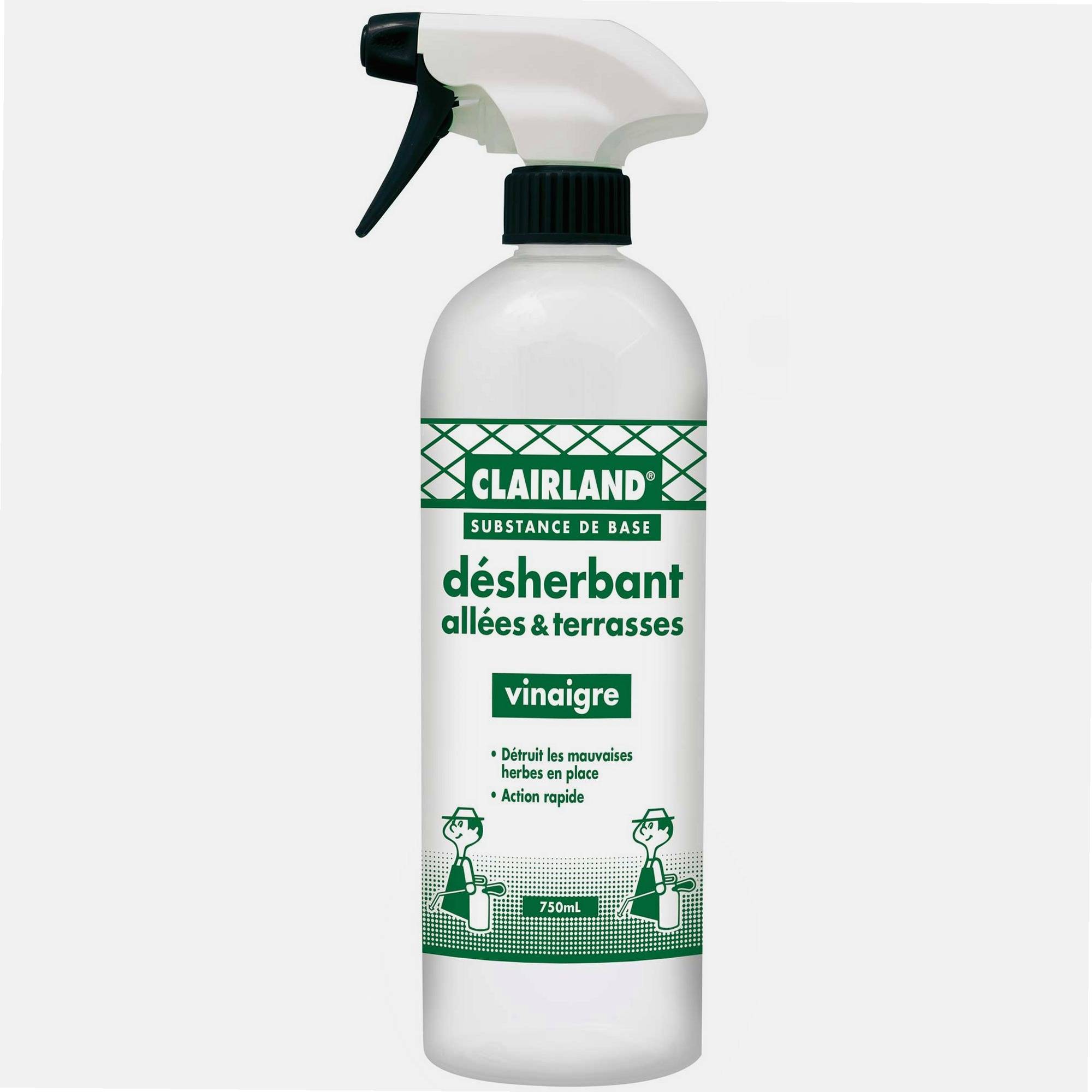 Algoflash - Désherbant Allées & Terrasses - Vinaigre 750 mL - 750 mL