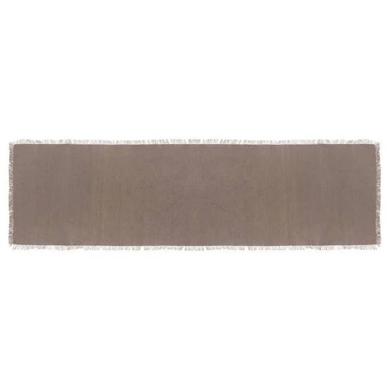 Chemin de Table "Maha" 38x140cm Gris - Image 1