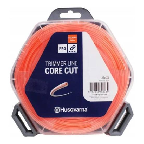 Husqvarna - Fil de coupe HUSQVARNA 597669211 2,4 mm Orange/translucide HUSQVARNA - Image 2