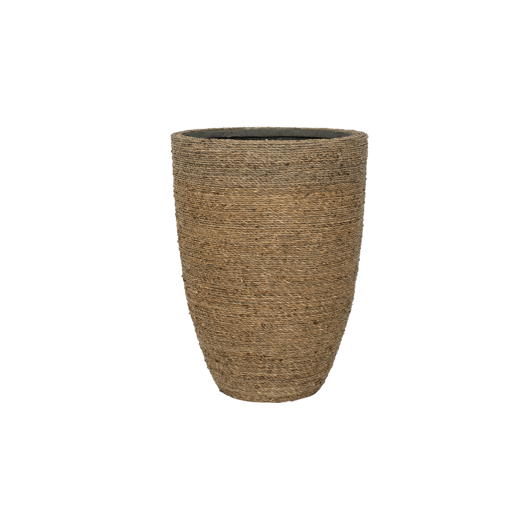 PANGIVO - Pot de fleurs fibres naturelles naturel 30 x 30 x 41 cm - PANGIVO - Image 1