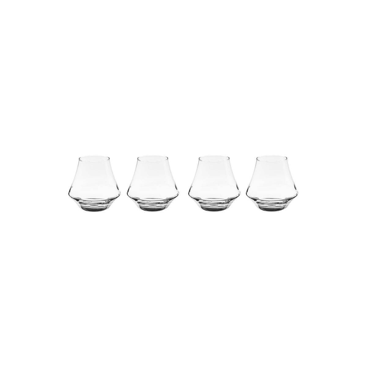 Lot de 4 Verres à Whisky "Arome" 29cl Transparent - Image 2