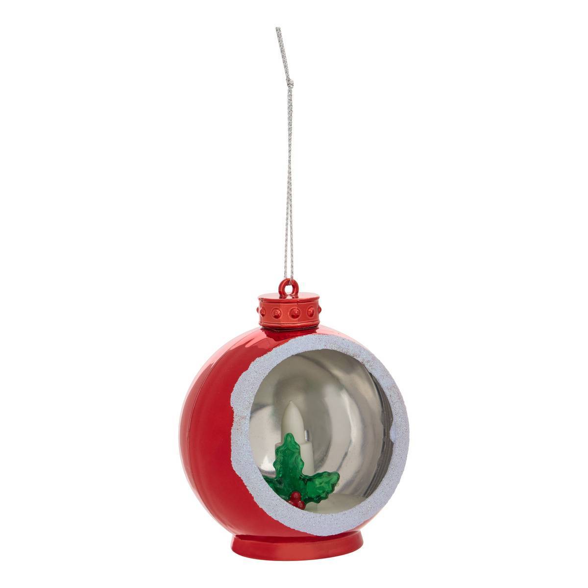 Feeric Christmas - Boule bougie de Noël lumineuse LED H. 8 cm à piles - Feeric Lights & Christmas - Image 1