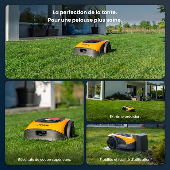 Stiga - Robot tondeuse A1000, max. 1400m², navigation GPS-RTK & 4G - STIGA - Image 2