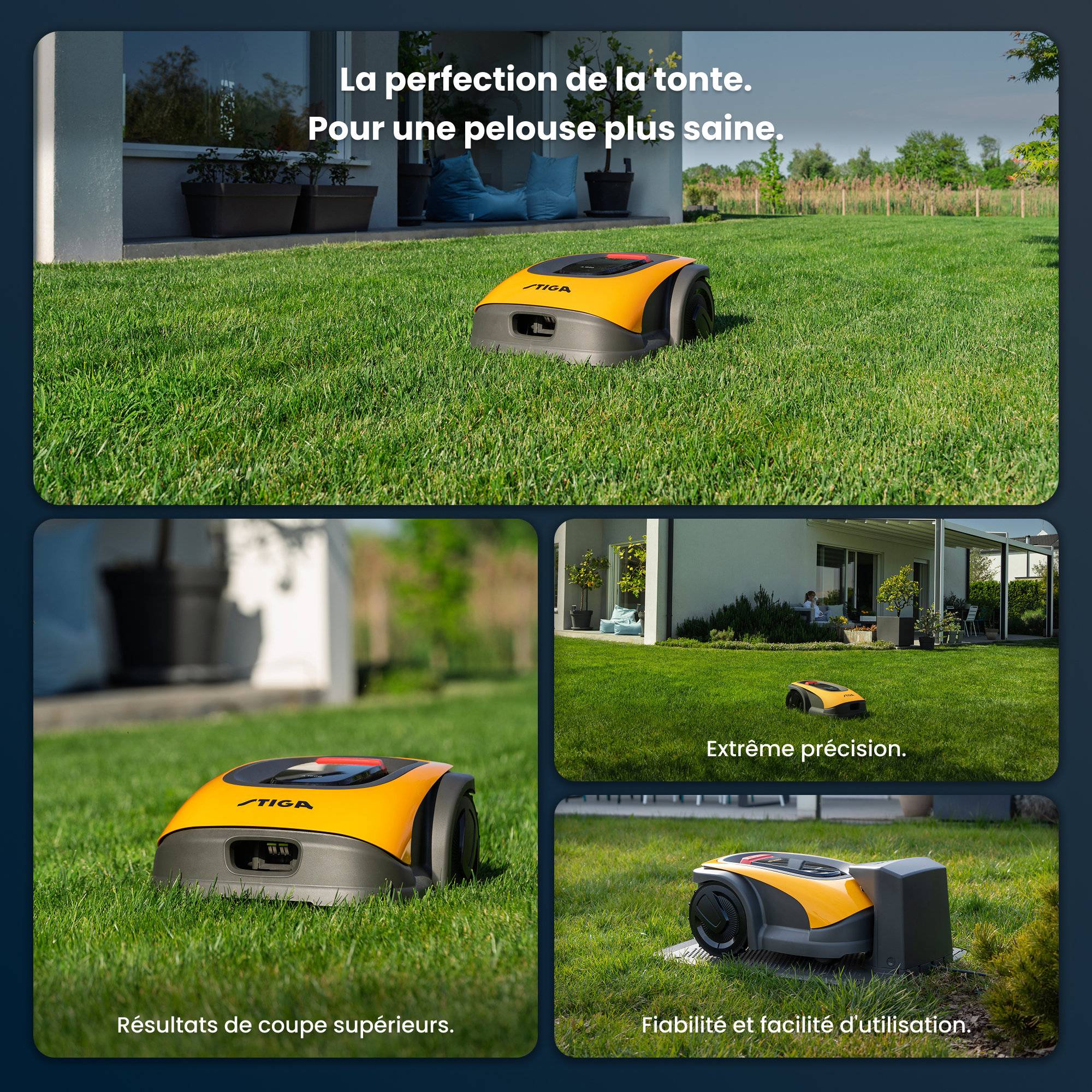 Stiga - Robot tondeuse A1000, max. 1400m², navigation GPS-RTK & 4G - STIGA - Image 2