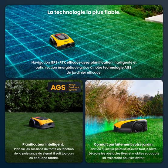 Stiga - Robot tondeuse A1000, max. 1400m², navigation GPS-RTK & 4G - STIGA - Image 7