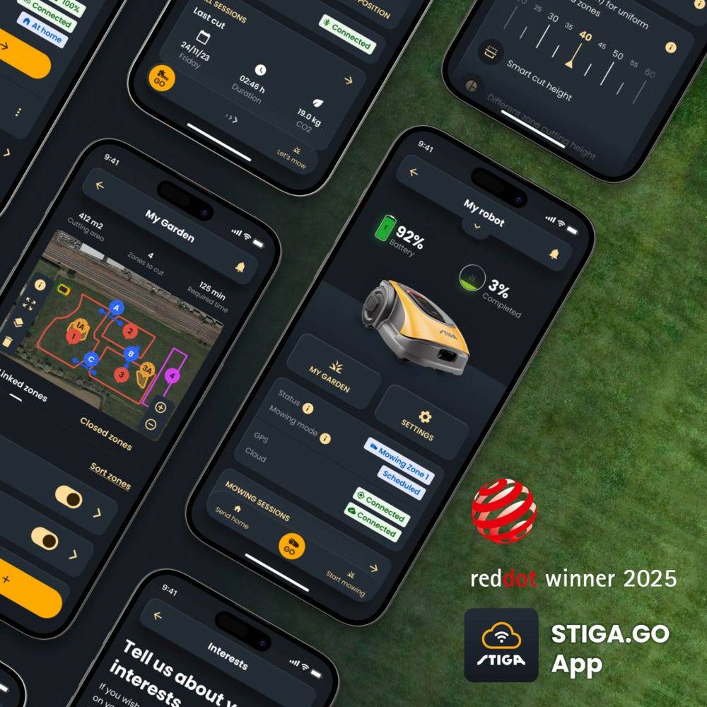 Stiga - Robot tondeuse A1000, max. 1400m², navigation GPS-RTK & 4G - STIGA - Image 9