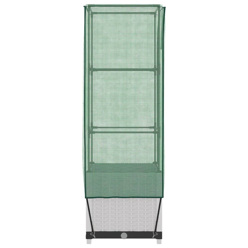 Prolenta Premium - Jardinière polypropylène blanc  40 x 40 x 38 cm  - Prolenta premium p333.4 - Image 5