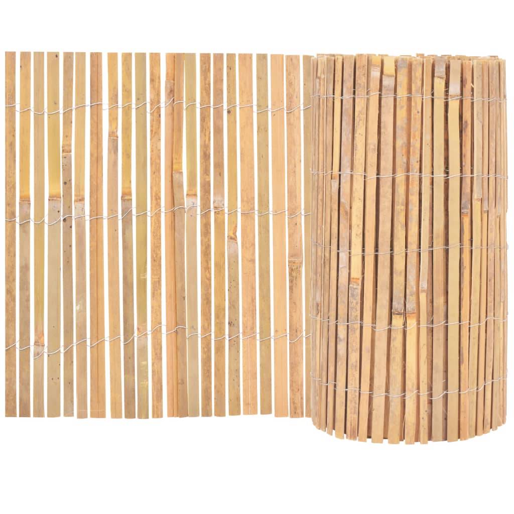 Clôture Bambou Naturel 1000 x 50 cm - PANGIVO - Image 2