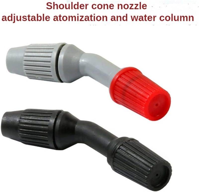 Buse de pulvérisation,Buse en acier inoxydable réglable antirouille Pulvérisateur Pièces de rechange pour pulvérisateur d'épaule 3L/5L/8L-Lytech - Image 2