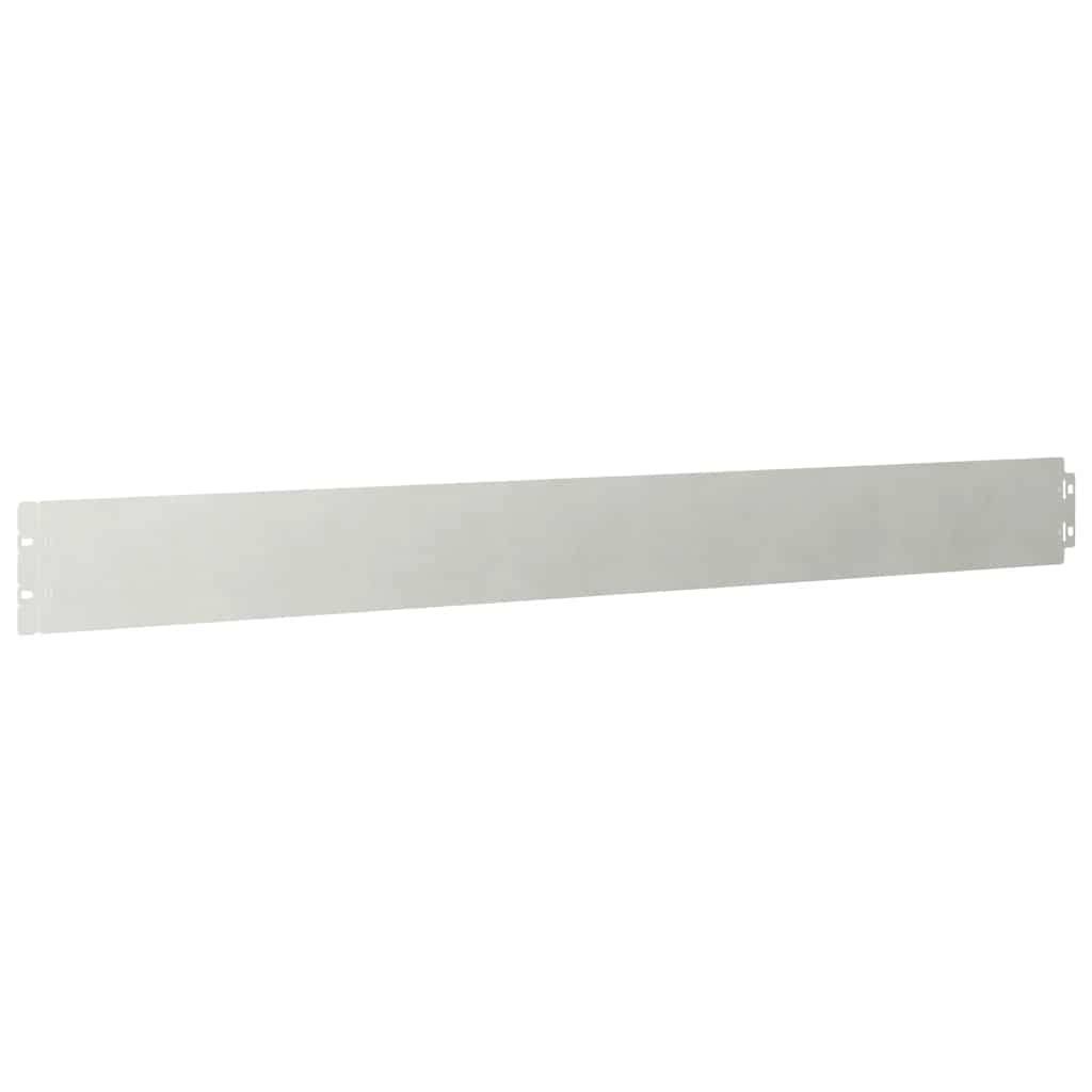 ComfortXL - Bordure Jardin Acier Inoxydable Délimitation Pelouse Chemins 103x10cm Argent - ComfortXL Outdoor Living - Image 5