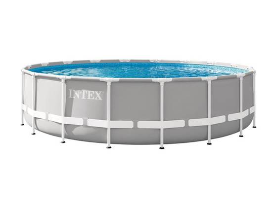 Piscine tubulaire Prism Frame ronde 5,49 x 1,22 m - Intex - Image 1