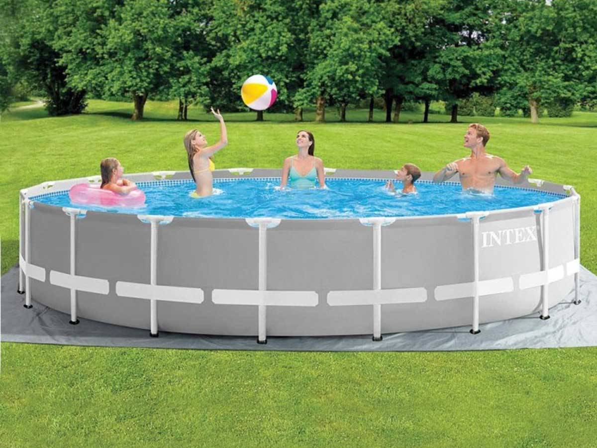 Piscine tubulaire Prism Frame ronde 5,49 x 1,22 m - Intex - Image 3