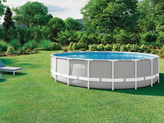 Piscine tubulaire Prism Frame ronde 5,49 x 1,22 m - Intex - Image 5